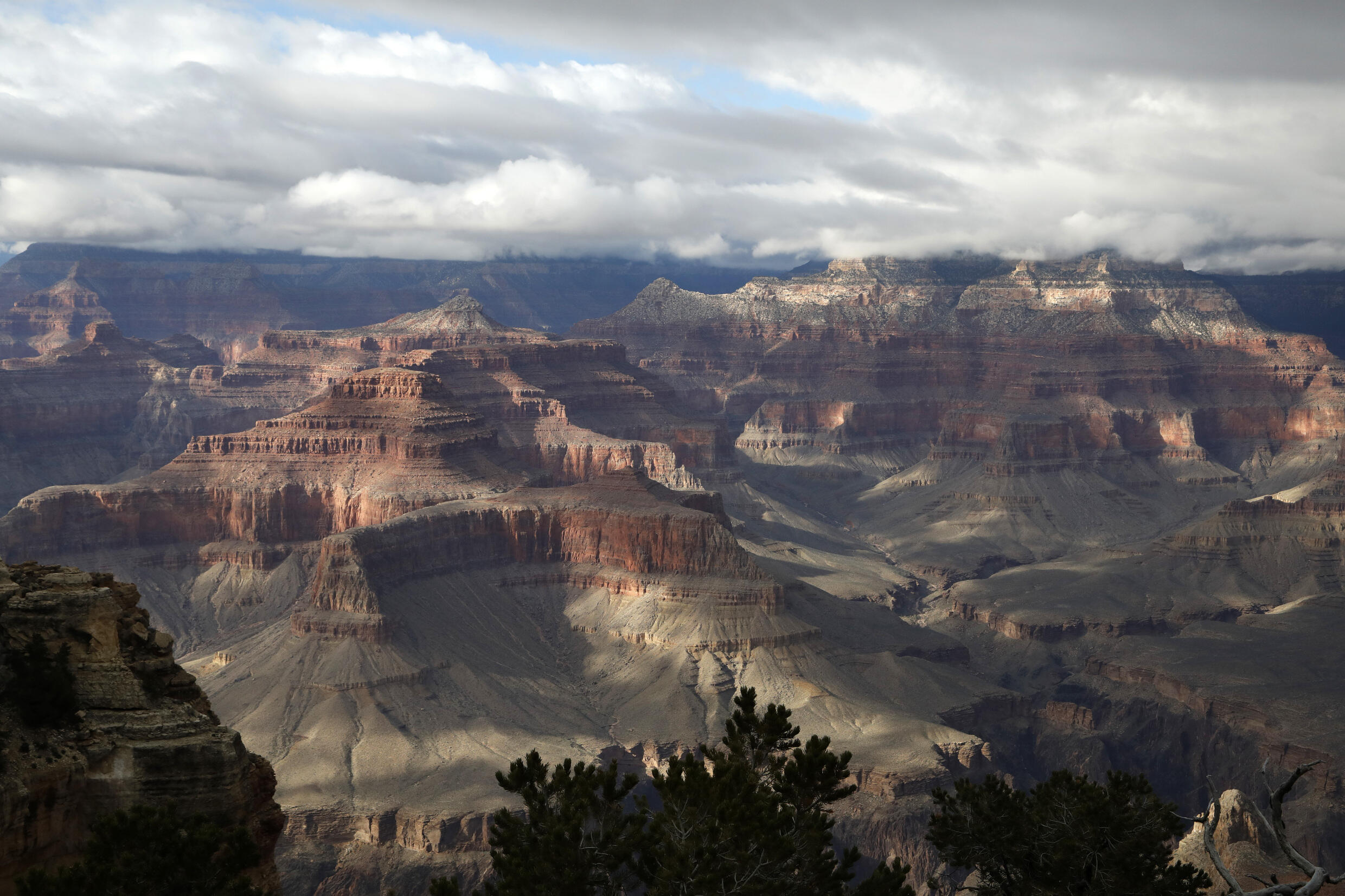 The South Rim of the Grand Canyon offers a spectacular view - and a backdrop for US President Joe Biden as he announces a new nearby national monument