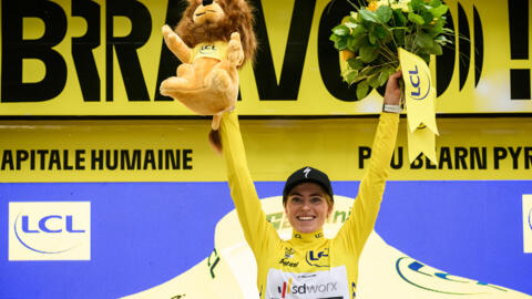 Dutch cyclist Demi Vollering wins first Women's Tour de France title