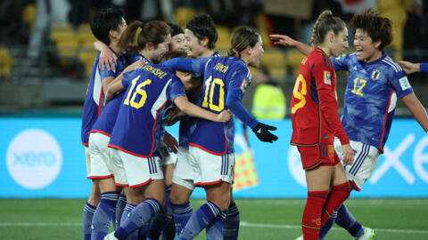 Japan stun Spain 4-0 to top group C at Women's World Cup