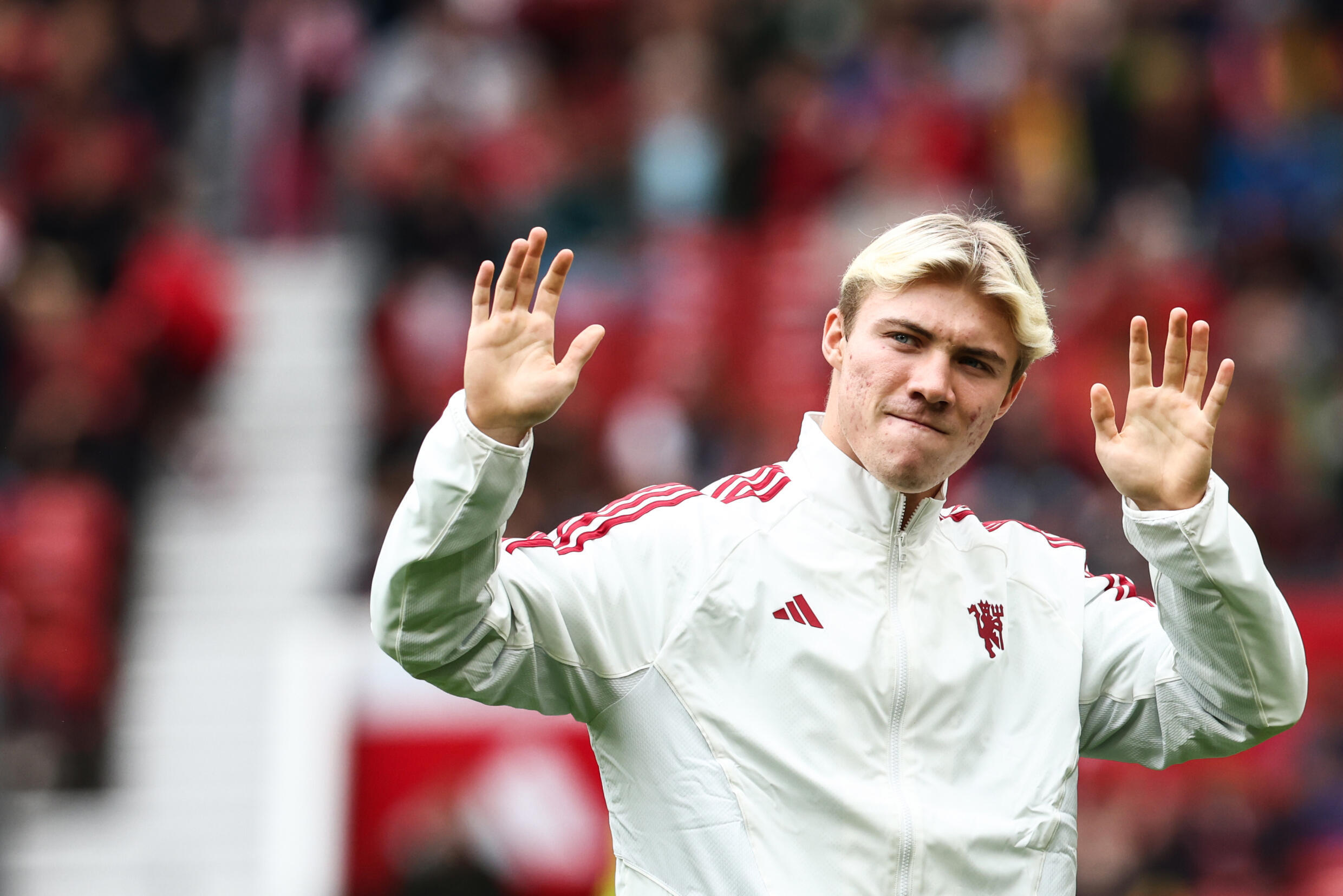 Rasmus Hojlund is Manchester United's new striker