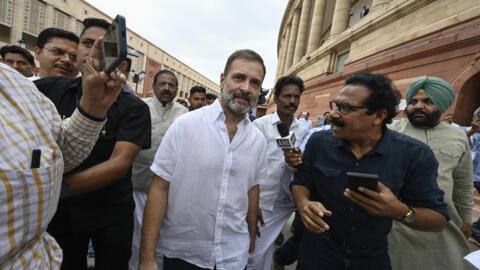 Rahul Gandhi returns to India's parliament as court suspends defamation conviction