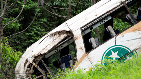 Mexico bus carrying migrants crashes, killing at least 18 people