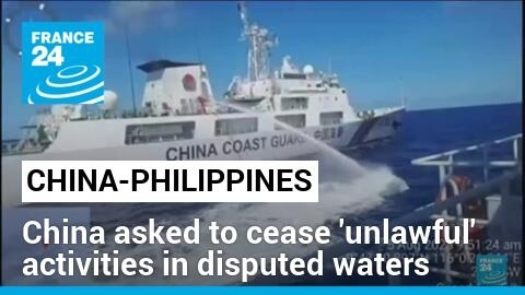 China-Philippines sea dispute: Philippines demands China cease 'unlawful' activities