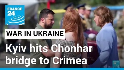 War in Ukraine: Russia, Ukraine confirm Kyiv hits Chonhar bridge to Crimea
