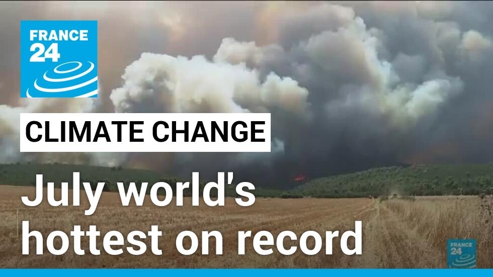 Climate change: July was world's hottest on record, EU scientists say