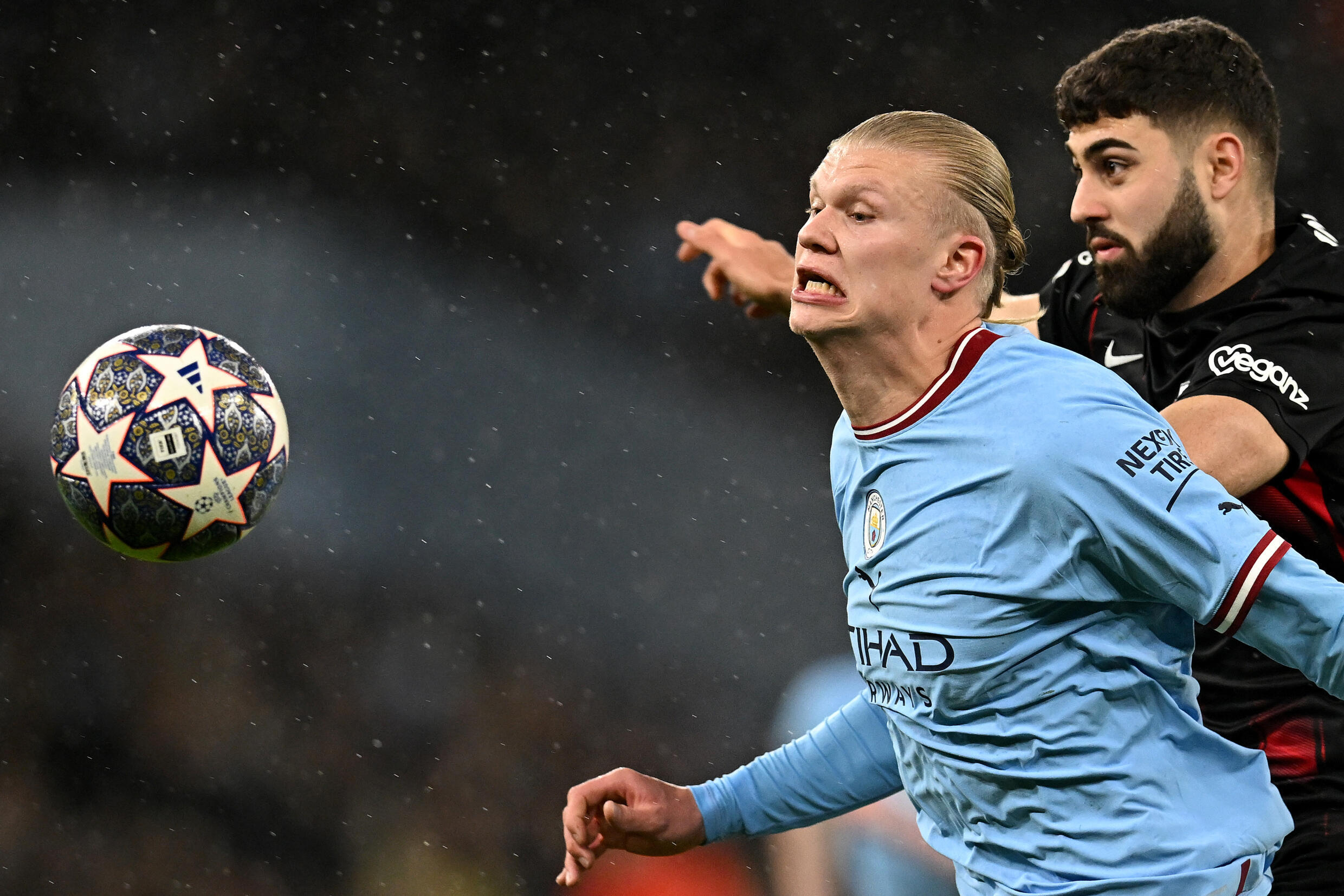 Josko Gvardiol (right) has joined Premier League champions Manchester City